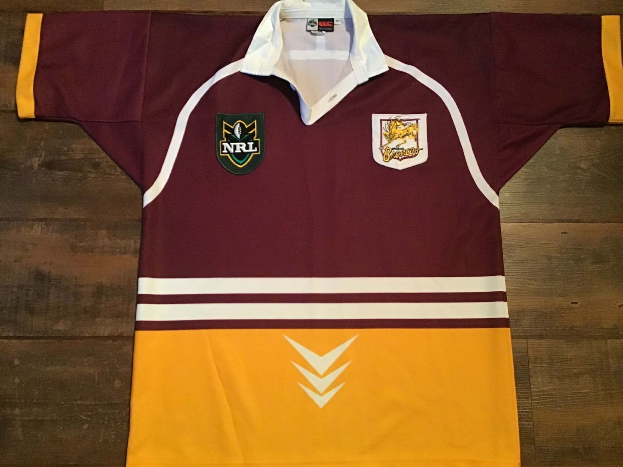 2000 brisbane broncos rugby league shirt medium xl 17198 p