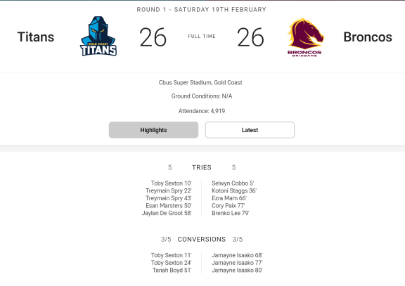 ScreenScreenshot 2022 09 10 at 14 14 16 Titans v Broncos