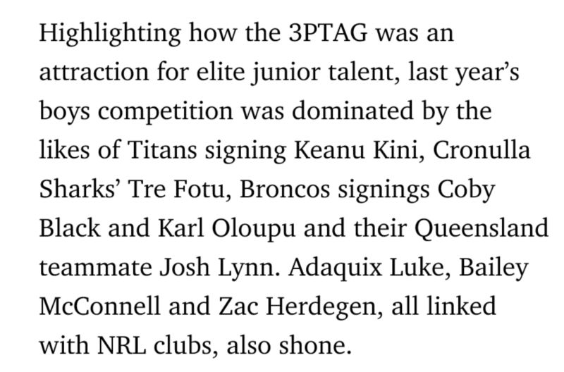 ScreenScreenshot 2022 11 27 at 11 42 55 Footy flair personified as league young stars flock to