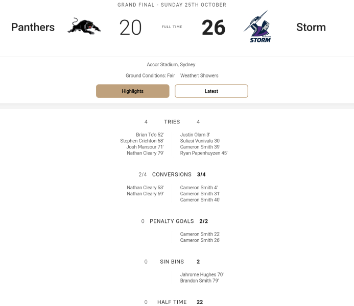 ScreenScreenshot 2023 10 03 at 11 01 13 Panthers v Storm