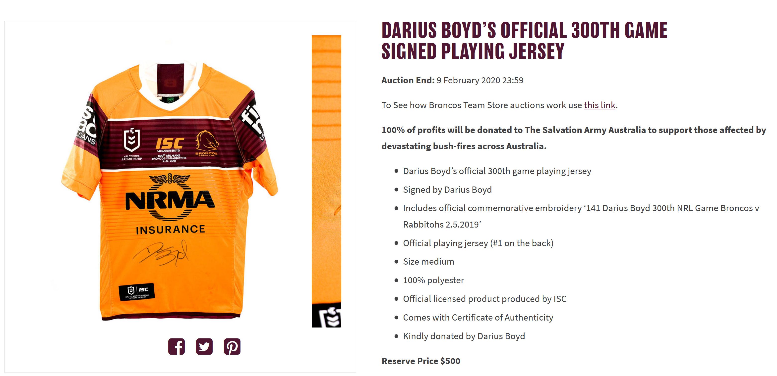 Screenshot 2020 01 23 Darius Boyds official 300th game signed playing jersey