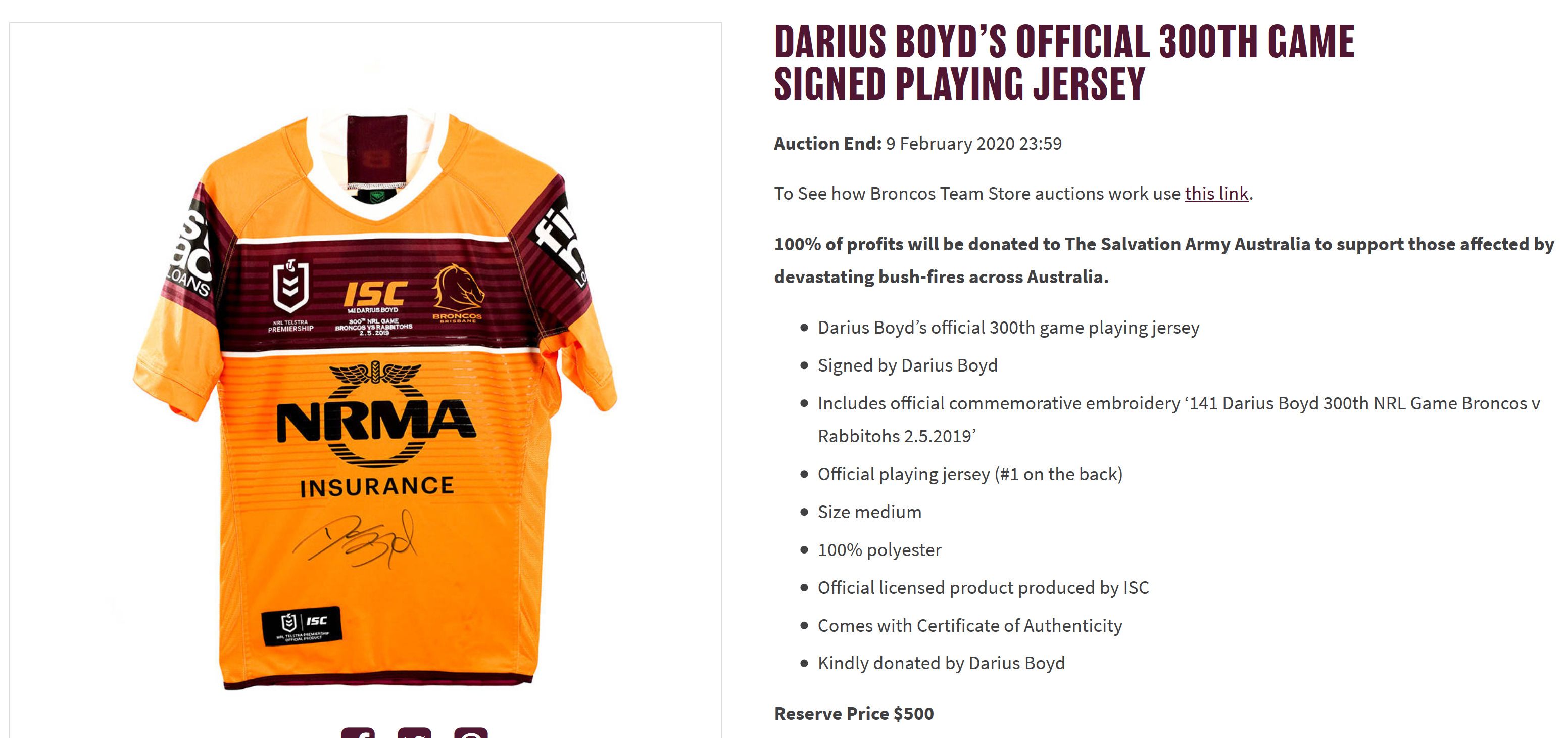 Screenshot 2020 01 24 Darius Boyds official 300th game signed playing jersey