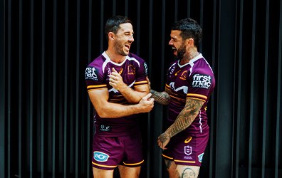 Brisbane Broncos old boys: How Reynolds, Hunt took one training run to click